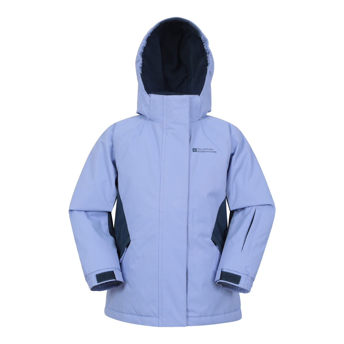 Lilac - Front - Mountain Warehouse Childrens-Kids Ski Jacket & Trousers Set