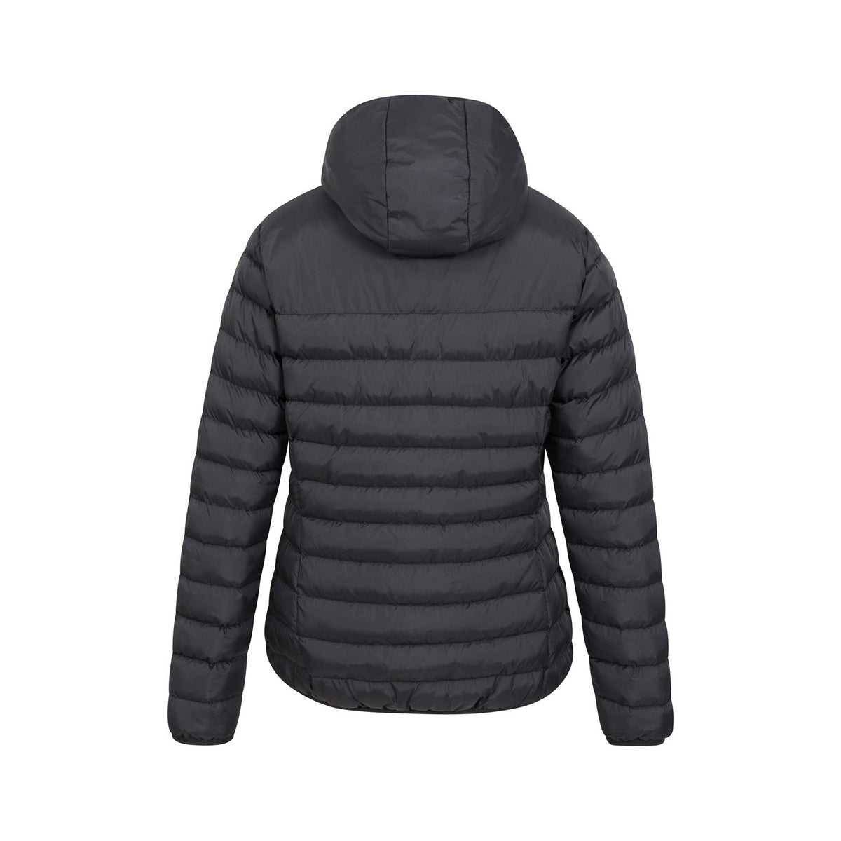 Black - Back - Mountain Warehouse Womens-Ladies Faux Fur Lined Padded Jacket