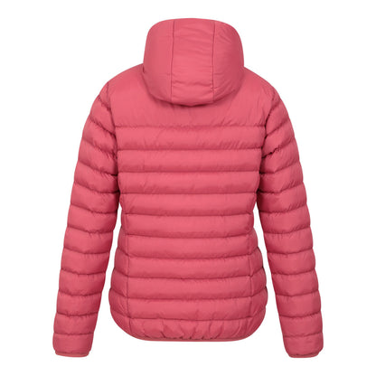 Rust - Side - Mountain Warehouse Womens-Ladies Faux Fur Lined Padded Jacket