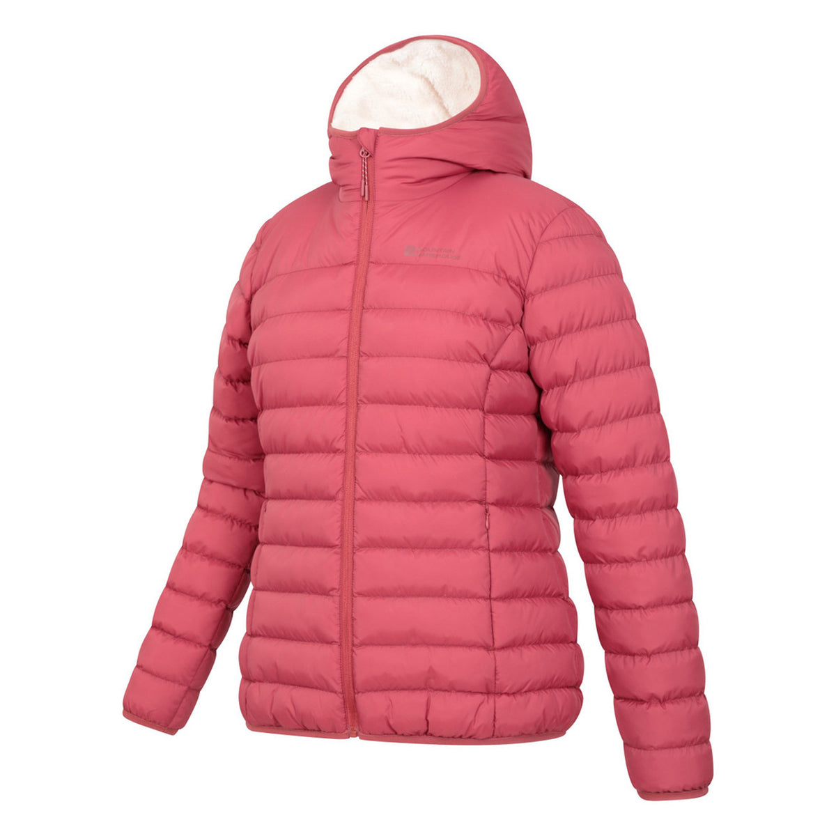 Rust - Lifestyle - Mountain Warehouse Womens-Ladies Faux Fur Lined Padded Jacket