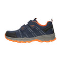 Dark Blue - Close up - Mountain Warehouse Childrens-Kids Cannonball Walking Shoes