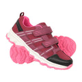Pink - Close up - Mountain Warehouse Childrens-Kids Cannonball Walking Shoes