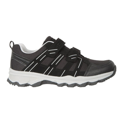 Jet Black - Lifestyle - Mountain Warehouse Childrens-Kids Cannonball Walking Shoes