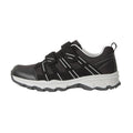 Black - Pack Shot - Mountain Warehouse Childrens-Kids Cannonball Walking Shoes
