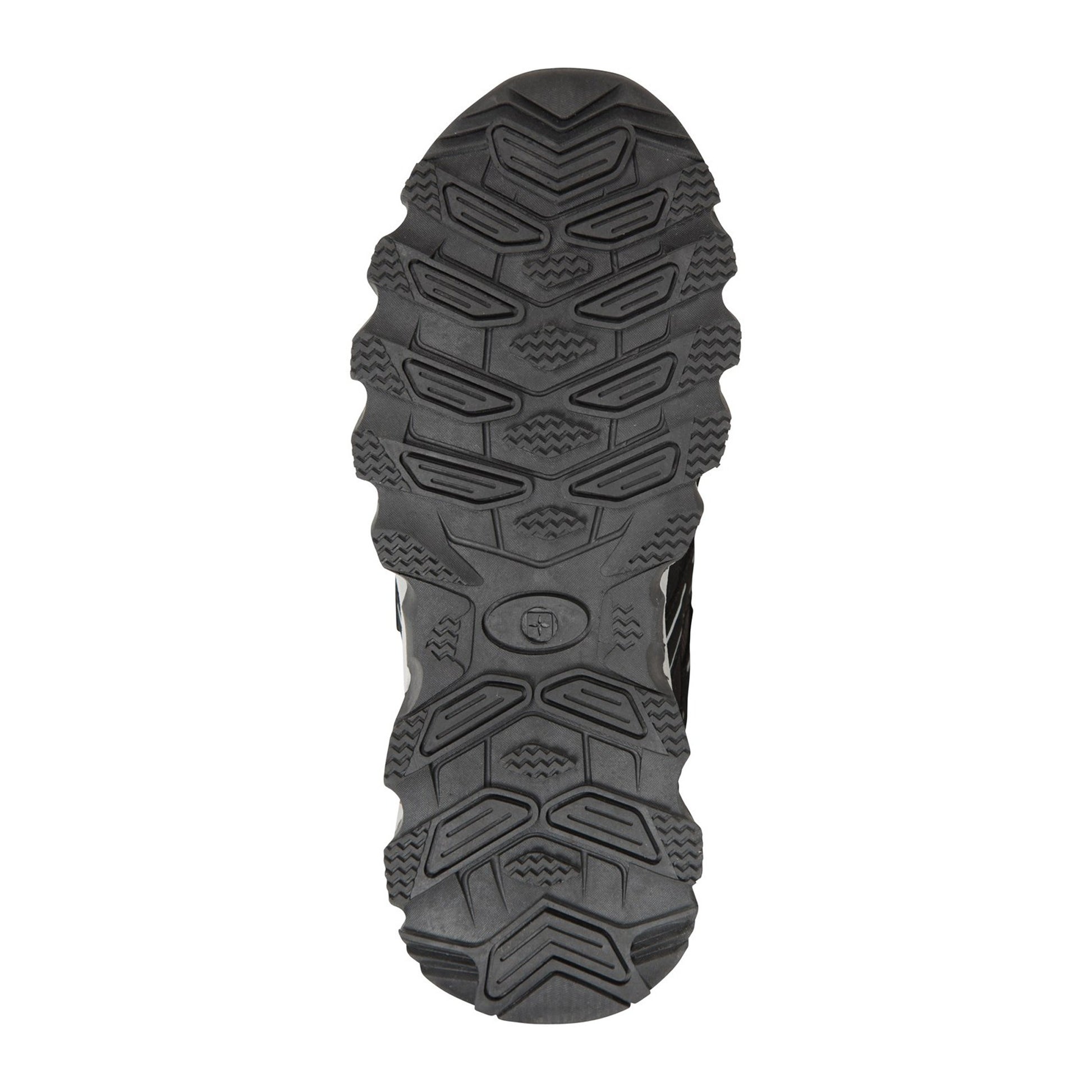 Jet Black - Pack Shot - Mountain Warehouse Childrens-Kids Cannonball Walking Shoes