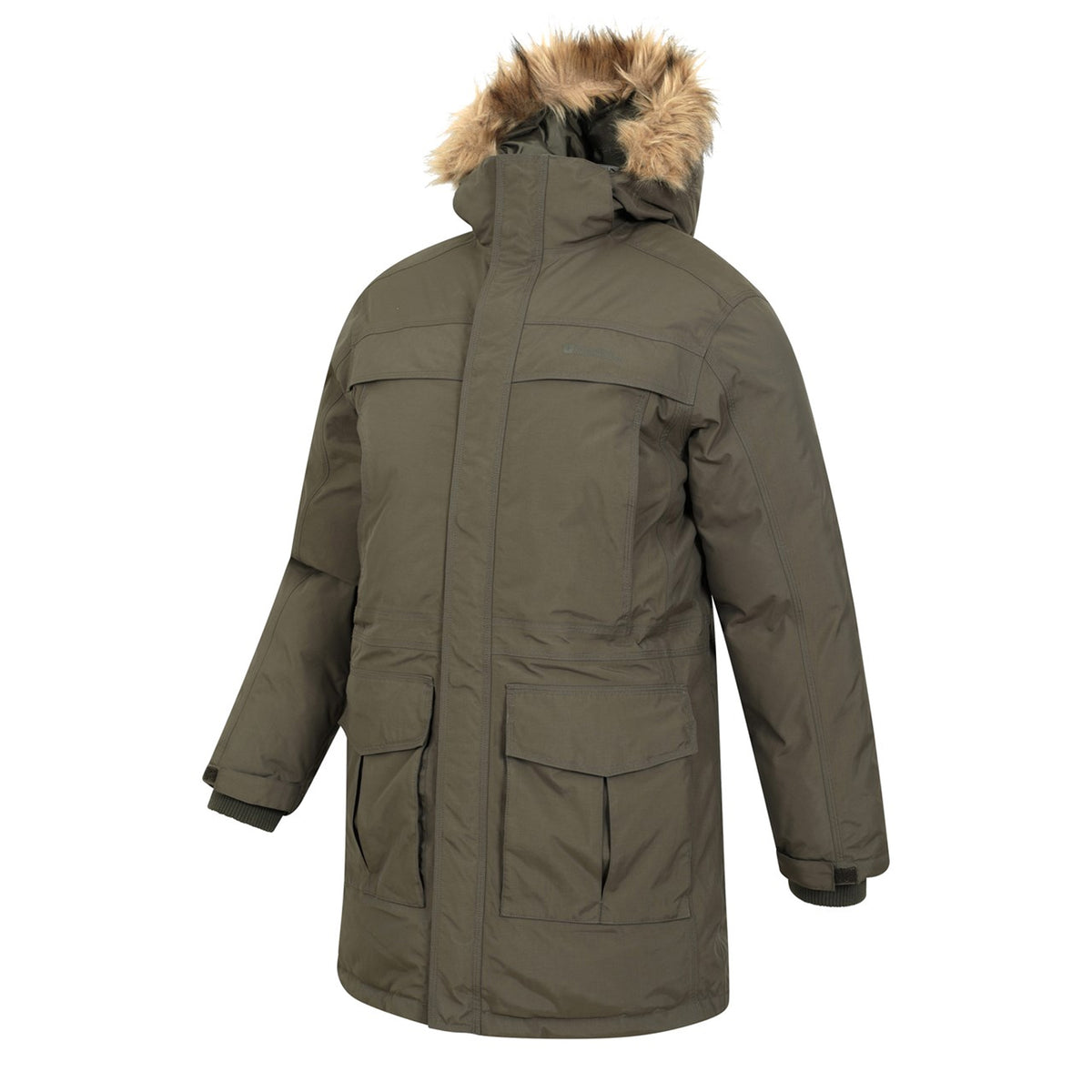 Dark Khaki - Lifestyle - Mountain Warehouse Mens Antarctic Extreme Camo Down Waterproof Jacket