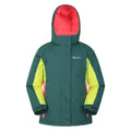 Forest Khaki - Front - Mountain Warehouse Childrens-Kids Honey Ski Jacket