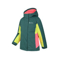 Forest Khaki - Side - Mountain Warehouse Childrens-Kids Honey Ski Jacket