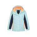 Light Teal - Pack Shot - Mountain Warehouse Childrens-Kids Honey Ski Jacket