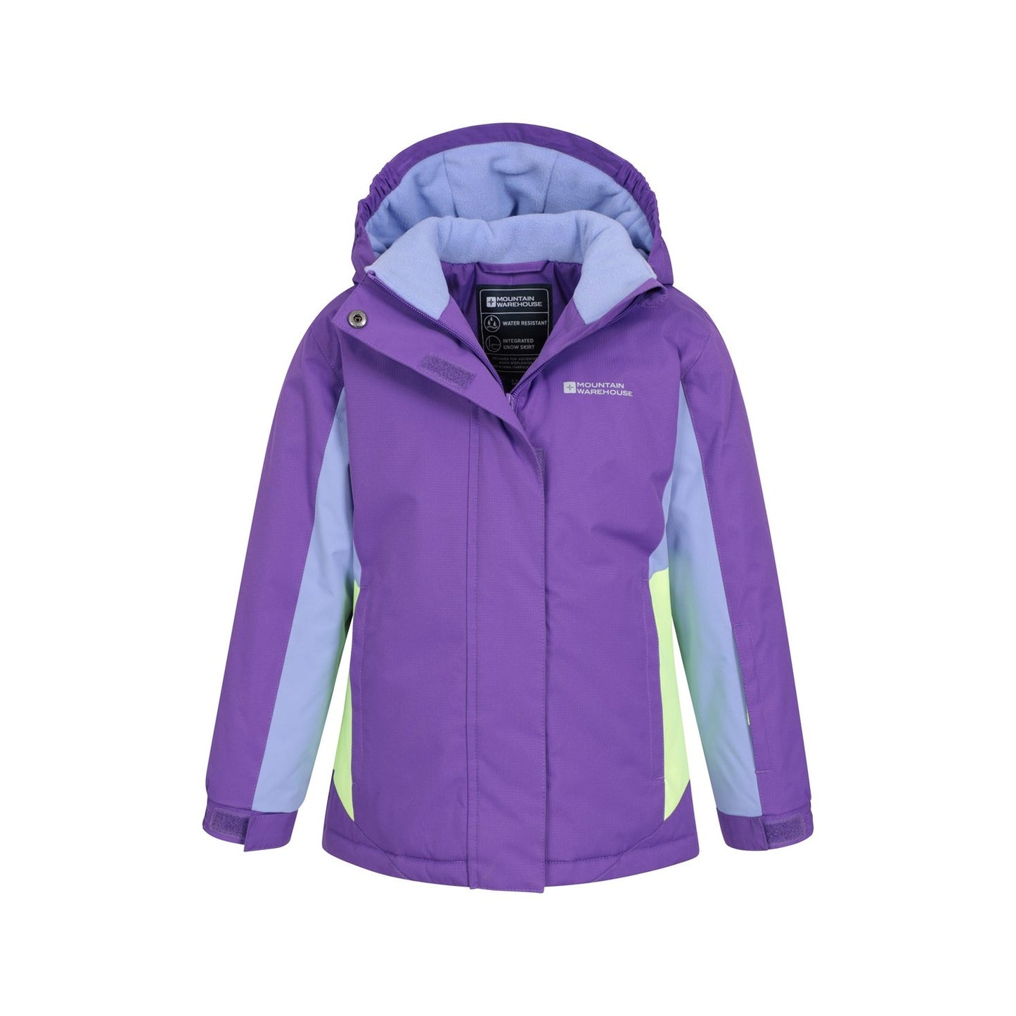 Magic Purple - Pack Shot - Mountain Warehouse Childrens-Kids Honey Ski Jacket