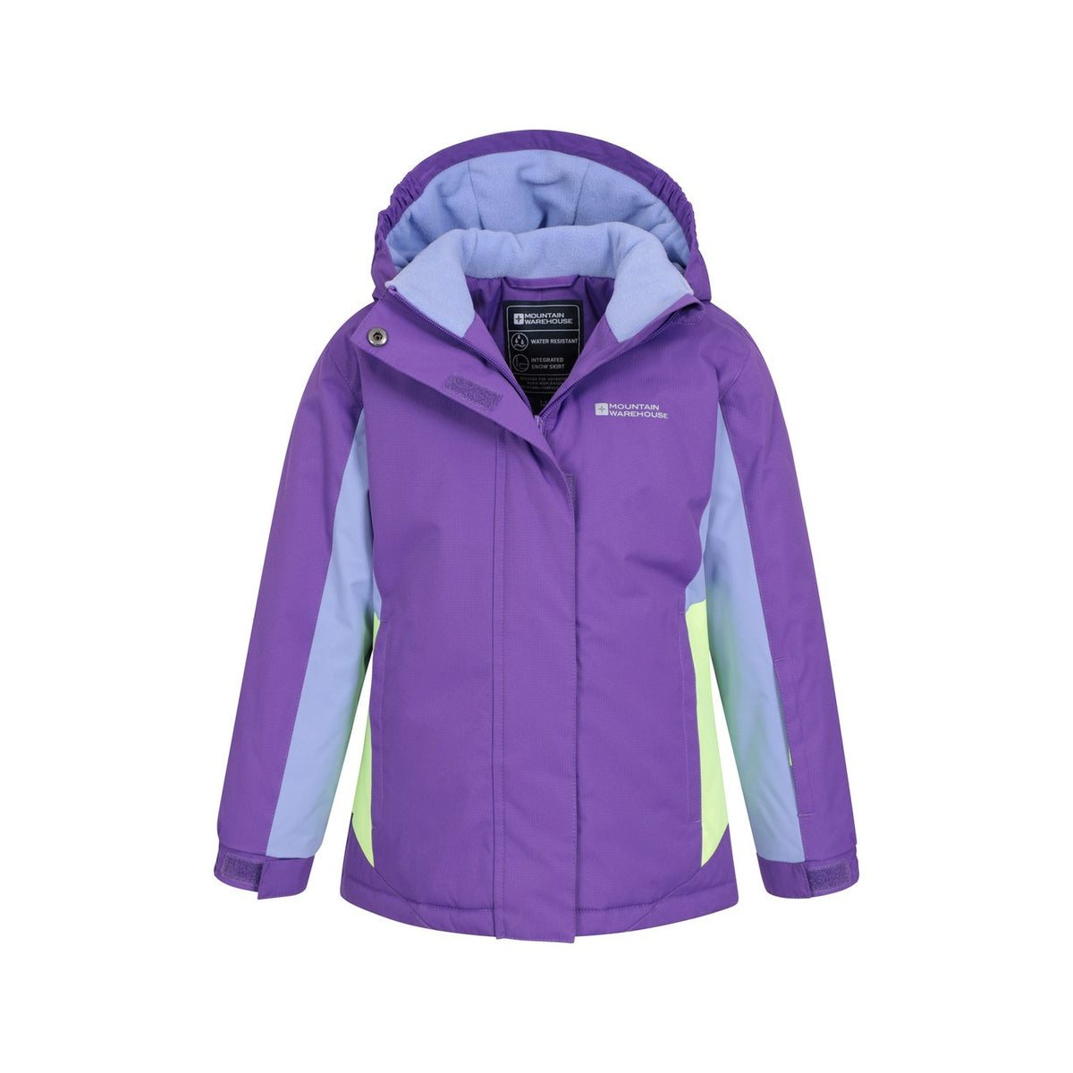Magic Purple - Pack Shot - Mountain Warehouse Childrens-Kids Honey Ski Jacket