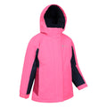 Diva Pink - Back - Mountain Warehouse Childrens-Kids Honey Ski Jacket