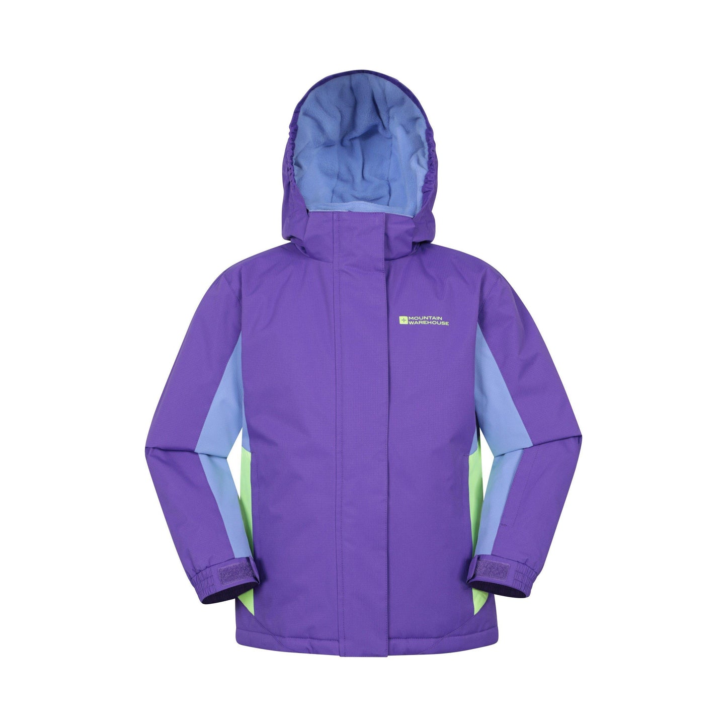 Purple - Front - Mountain Warehouse Childrens-Kids Honey Ski Jacket