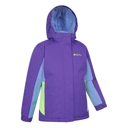 Purple - Lifestyle - Mountain Warehouse Childrens-Kids Honey Ski Jacket