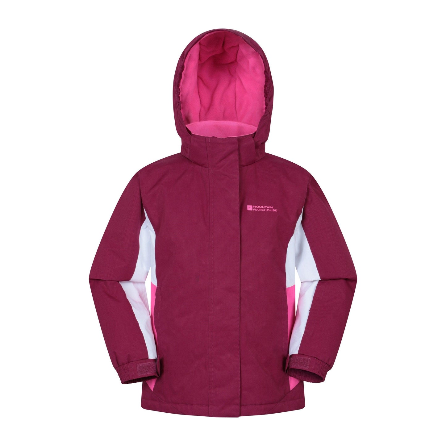 Grape - Front - Mountain Warehouse Childrens-Kids Honey Ski Jacket