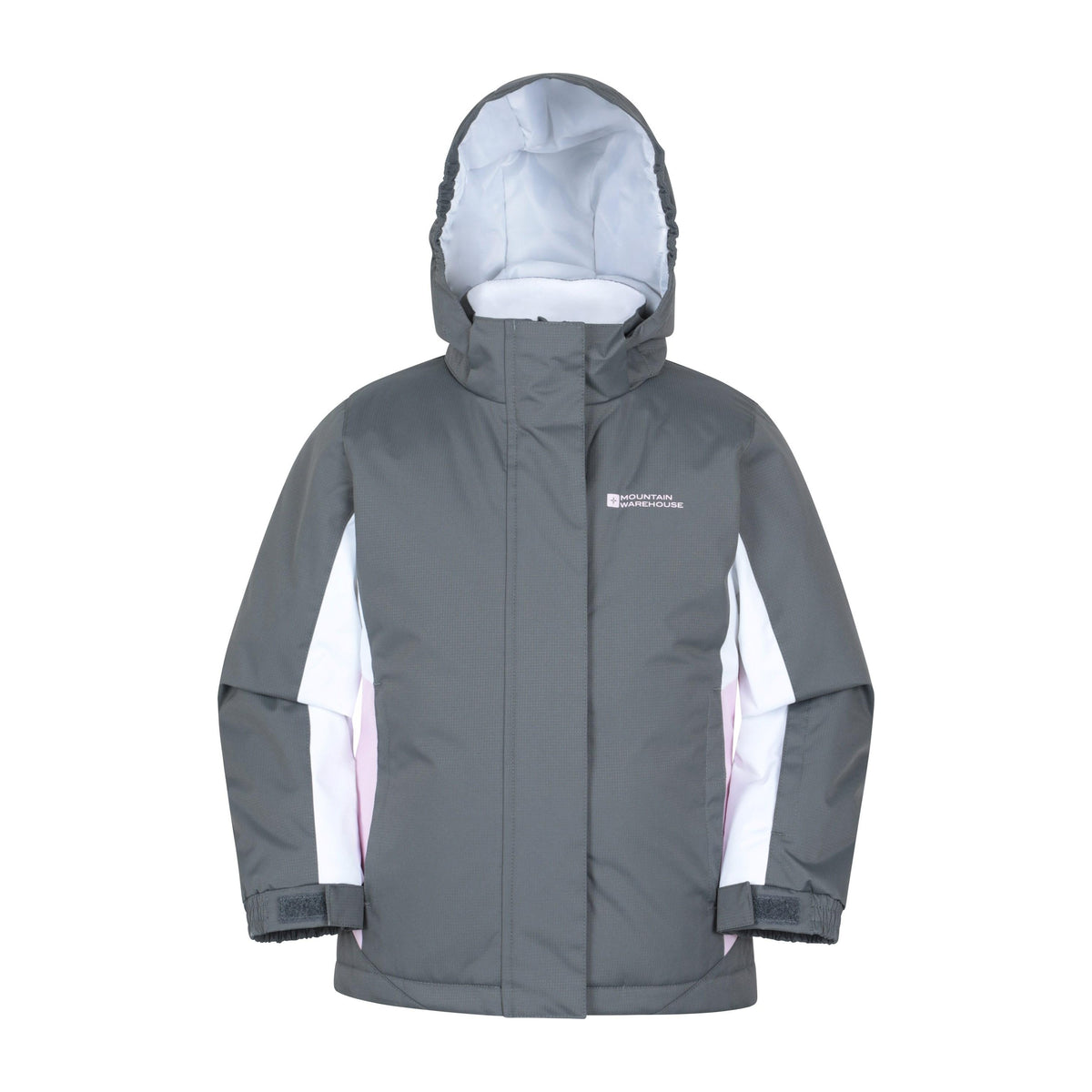 Black - Front - Mountain Warehouse Childrens-Kids Honey Ski Jacket