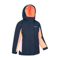 Black Iris Navy - Lifestyle - Mountain Warehouse Childrens-Kids Honey Ski Jacket