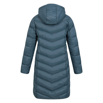 Dark Blue - Back - Mountain Warehouse Womens-Ladies Alexa Padded Jacket