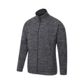 Charcoal - Back - Mountain Warehouse Mens Snowdon Marl Fleece Jacket