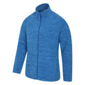 Blue - Side - Mountain Warehouse Mens Snowdon Marl Fleece Jacket