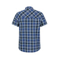 Bright Blue - Back - Mountain Warehouse Mens Weekender Shirt