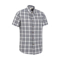 Light Grey - Side - Mountain Warehouse Mens Weekender Shirt