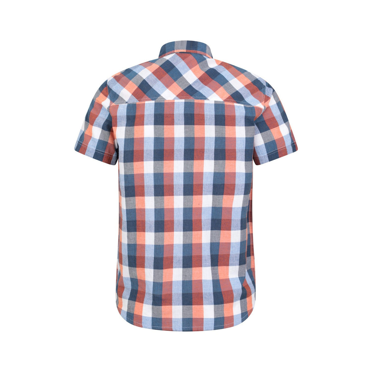 Rust - Back - Mountain Warehouse Mens Weekender Shirt