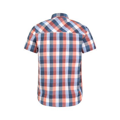 Rust - Back - Mountain Warehouse Mens Weekender Shirt