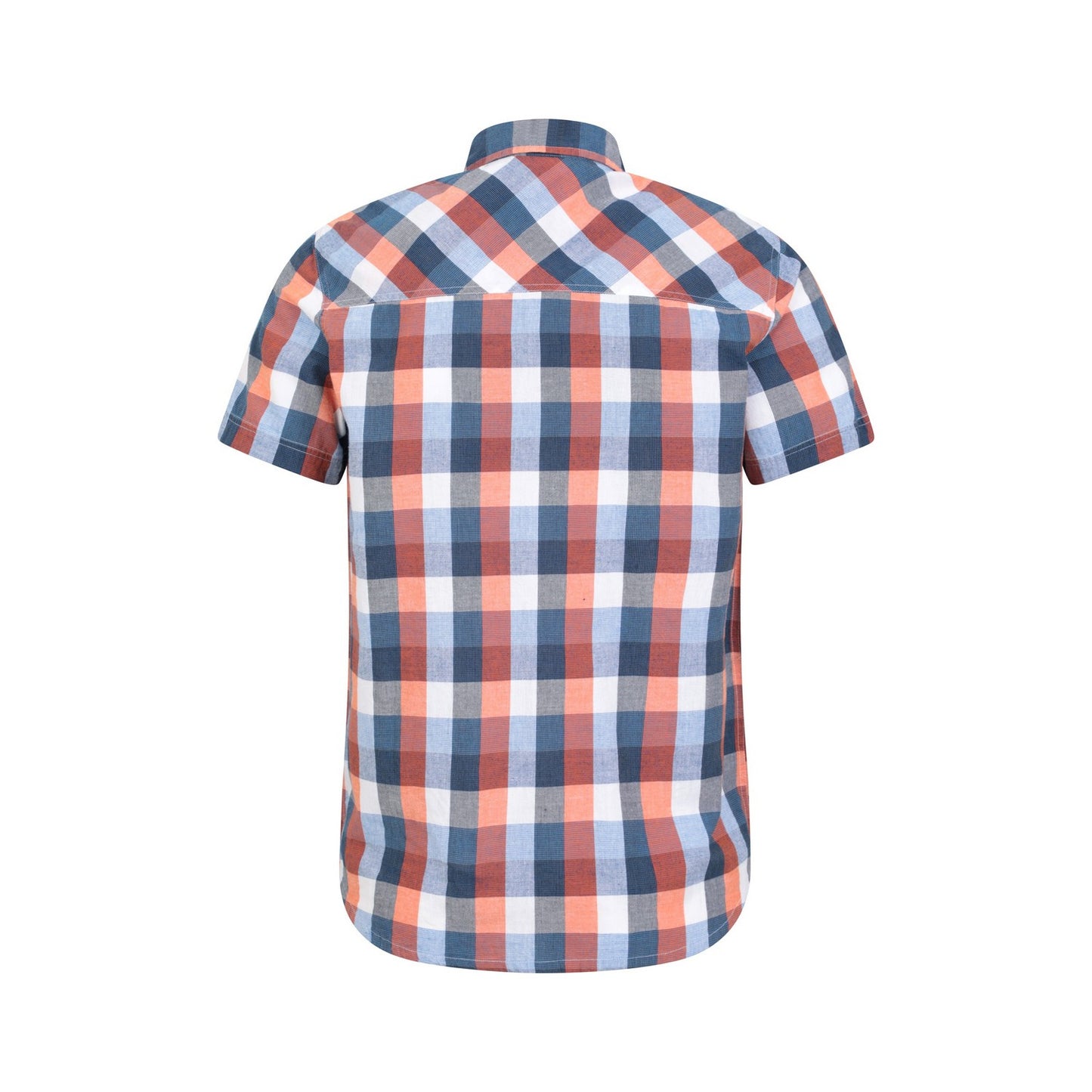 Rust - Back - Mountain Warehouse Mens Weekender Shirt