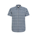 Dark Blue - Front - Mountain Warehouse Mens Weekender Shirt