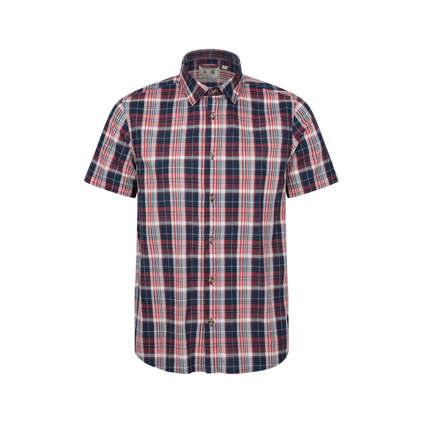 Dark Red - Front - Mountain Warehouse Mens Weekender Shirt