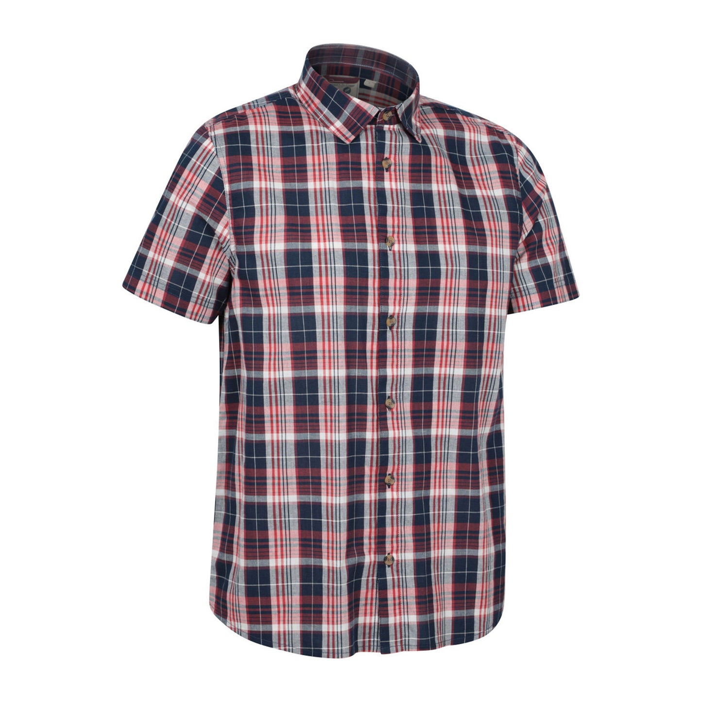 Dark Red - Back - Mountain Warehouse Mens Weekender Shirt