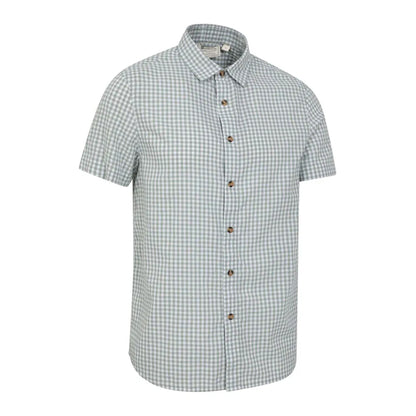 Green - Side - Mountain Warehouse Mens Weekender Shirt