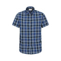 Bright Blue - Front - Mountain Warehouse Mens Weekender Shirt