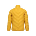 Yellow - Back - Mountain Warehouse Mens Stoke Extreme Down Padded Jacket
