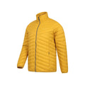 Yellow - Side - Mountain Warehouse Mens Stoke Extreme Down Padded Jacket