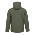 Khaki Green - Back - Mountain Warehouse Mens Coastline Borg Waterproof Jacket