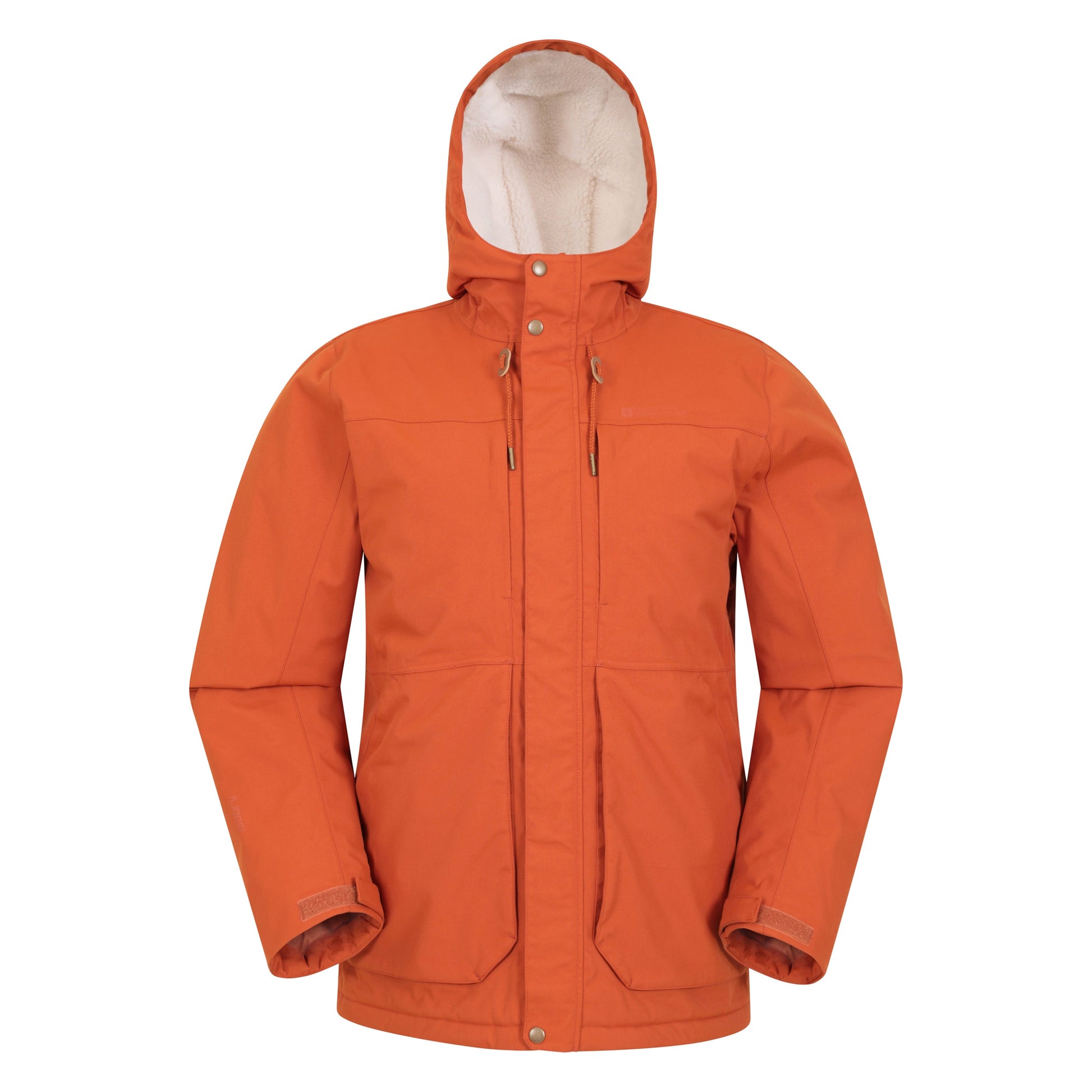 Green - Pack Shot - Mountain Warehouse Mens Coastline Borg Waterproof Jacket