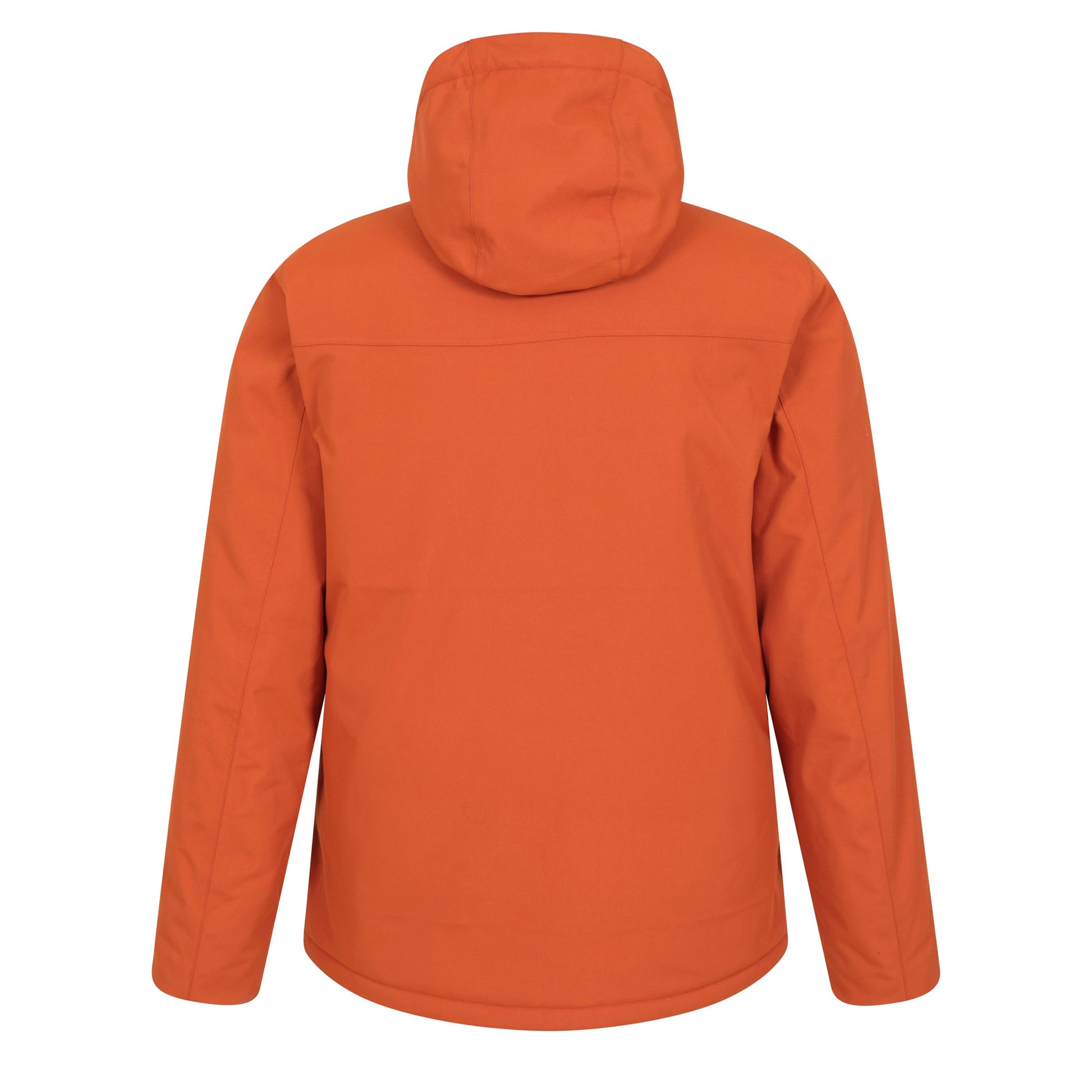 Rust - Back - Mountain Warehouse Mens Coastline Borg Waterproof Jacket