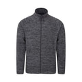 Charcoal - Front - Mountain Warehouse Mens Snowdon Marl Fleece Jacket