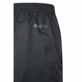 Black - Pack Shot - Mountain Warehouse Mens Downpour Waterproof Trousers