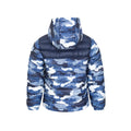 Orange - Back - Mountain Warehouse Childrens-Kids Seasons Printed Padded Jacket