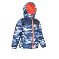 Orange - Lifestyle - Mountain Warehouse Childrens-Kids Seasons Printed Padded Jacket