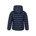 Blue-White - Back - Mountain Warehouse Childrens-Kids Seasons Stars Padded Jacket