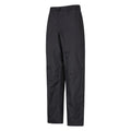 Black - Side - Mountain Warehouse Womens-Ladies Downpour Waterproof Trousers