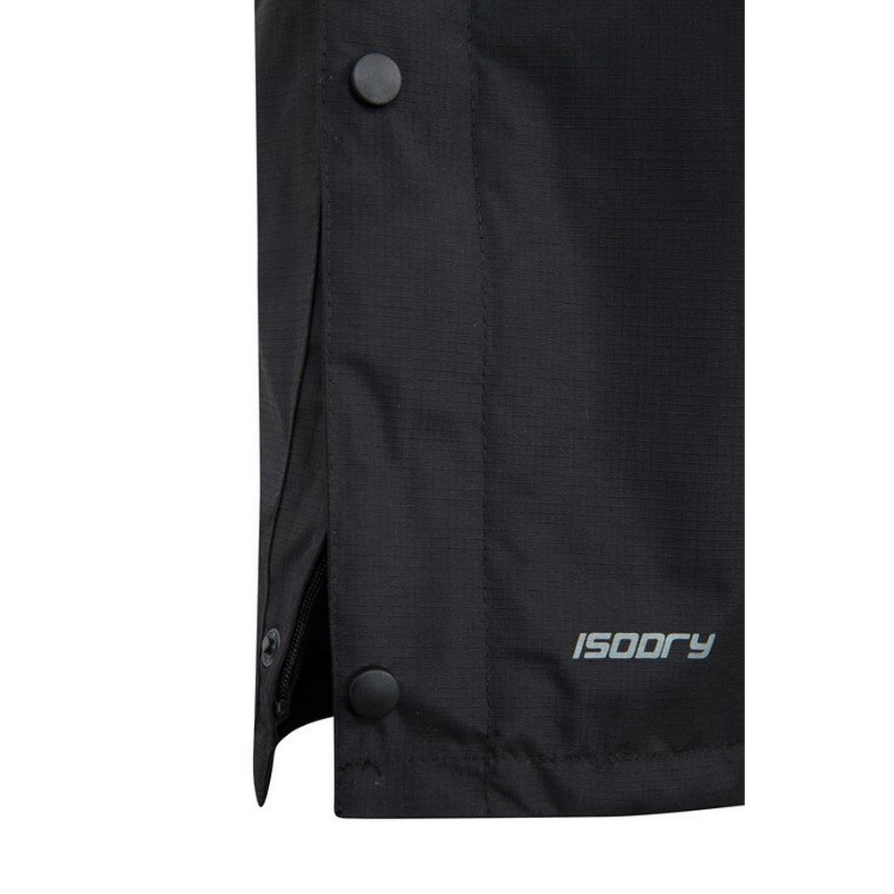 Black - Close up - Mountain Warehouse Womens-Ladies Downpour Waterproof Trousers