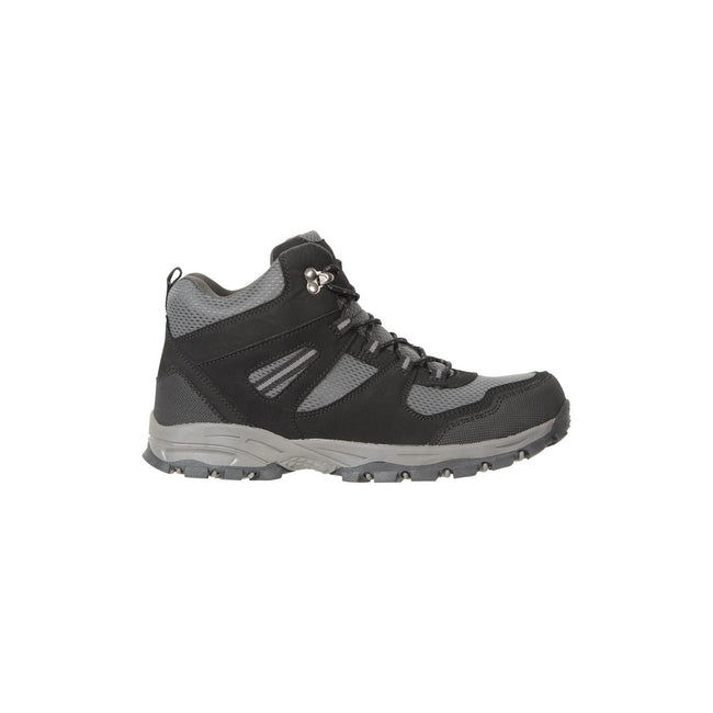 Black - Pack Shot - Mountain Warehouse Womens-Ladies Mcleod Wide Walking Boots