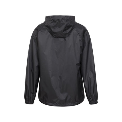 Black - Back - Mountain Warehouse Womens-Ladies Pakka II Waterproof Jacket