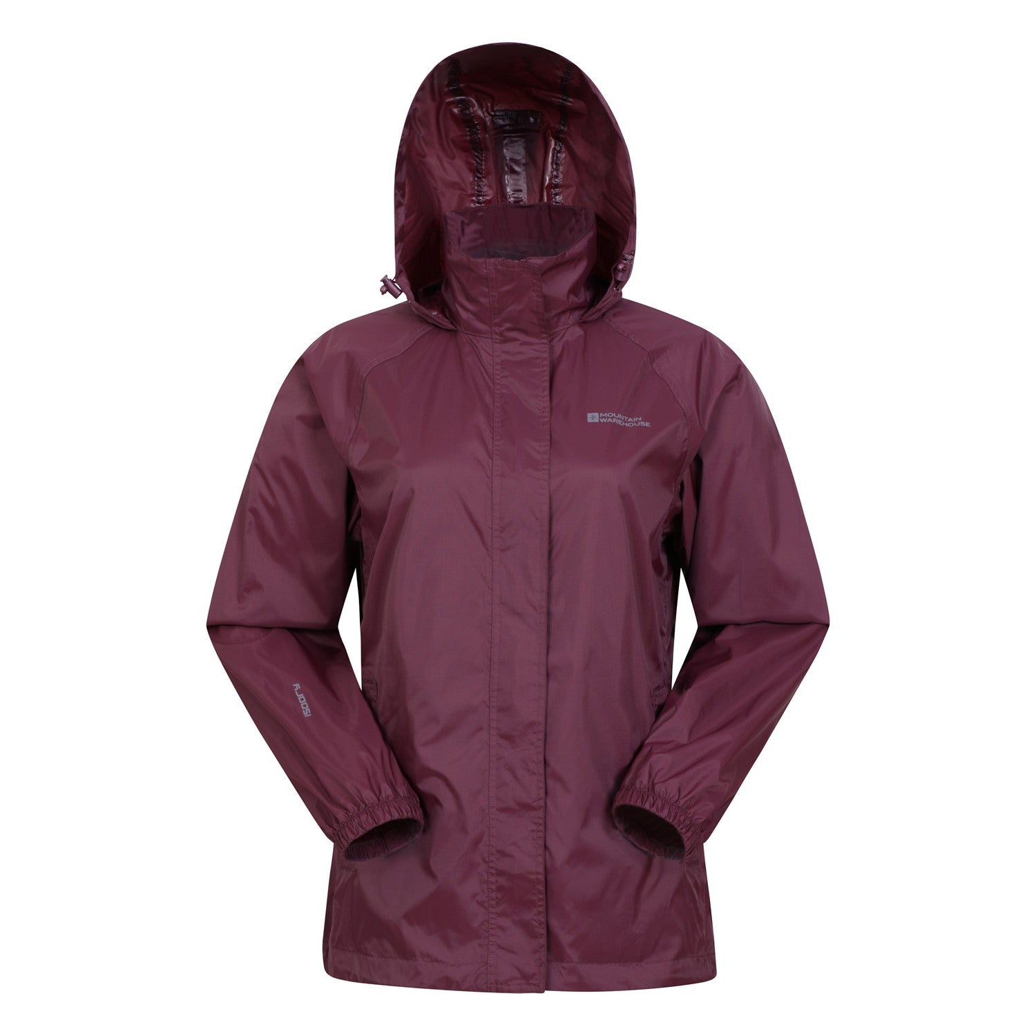 Dark Purple - Front - Mountain Warehouse Womens-Ladies Pakka II Waterproof Jacket