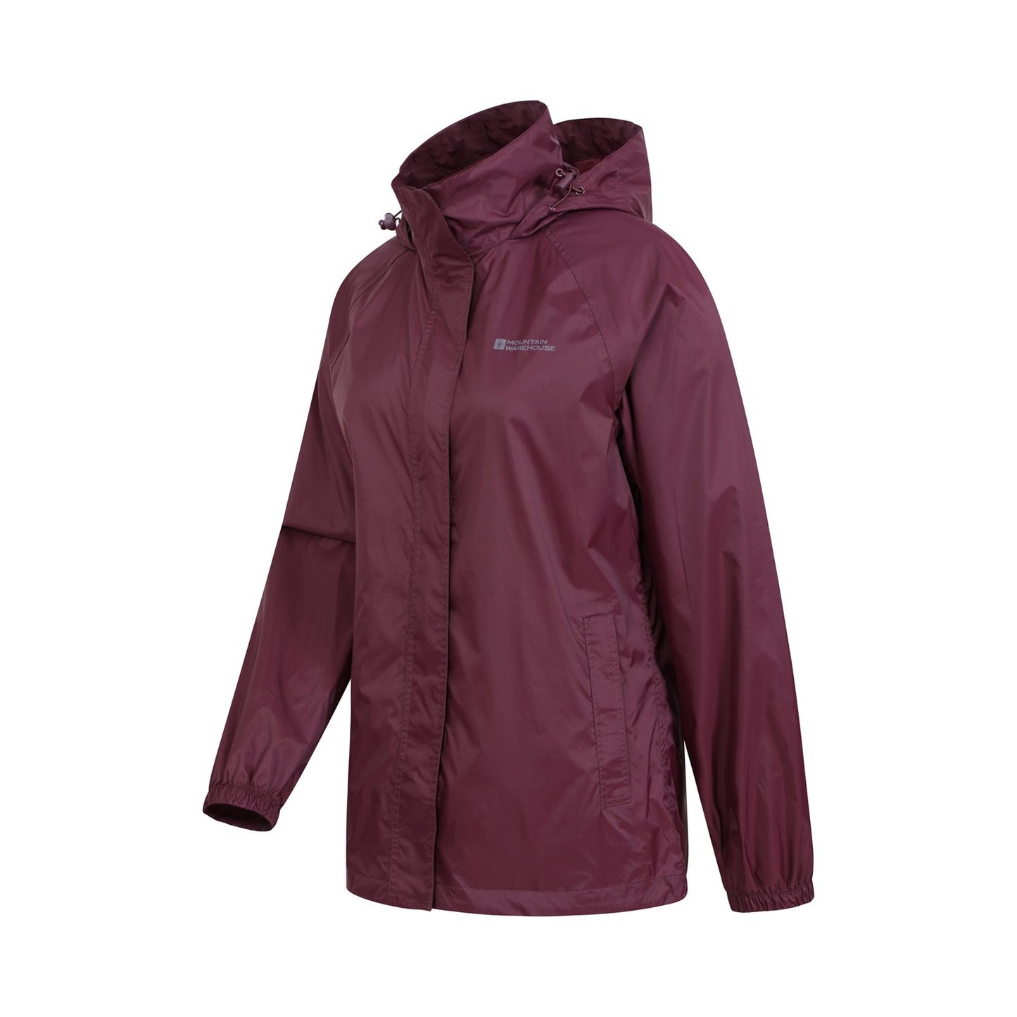 Dark Purple - Side - Mountain Warehouse Womens-Ladies Pakka II Waterproof Jacket